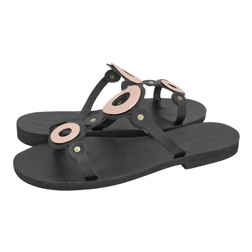 Medusa Rings flat sandals
