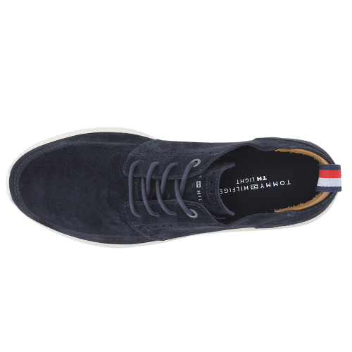 tommy hilfiger lightweight city suede shoe