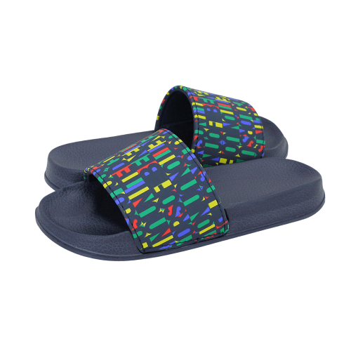 Benetton Mack Lettering kids' sandals