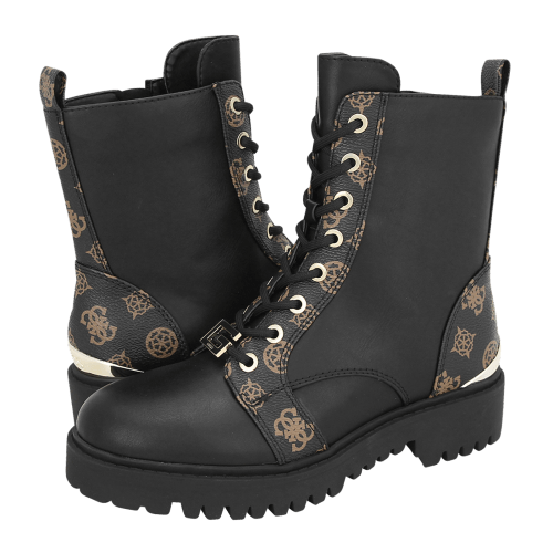 Guess Omala Logo Detail Combat Boot low boots