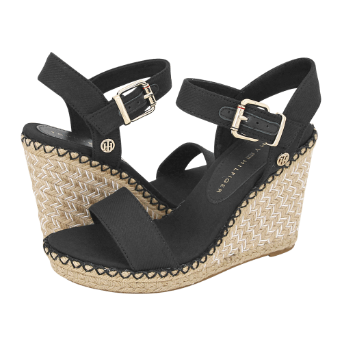 Tommy Hilfiger Shiny Touches High Wedge Sandal platforms