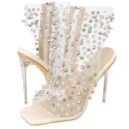 Gianna Kazakou Silver sandals