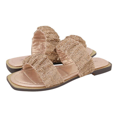 Gianna Kazakou Nerkel flat sandals