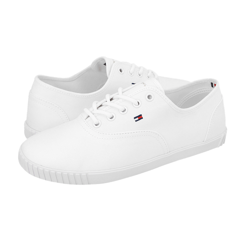 Tommy Hilfiger Canvas Lace Up Sneaker casual shoes