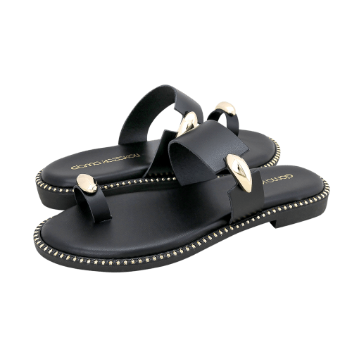 Gianna Kazakou Nusa flat sandals