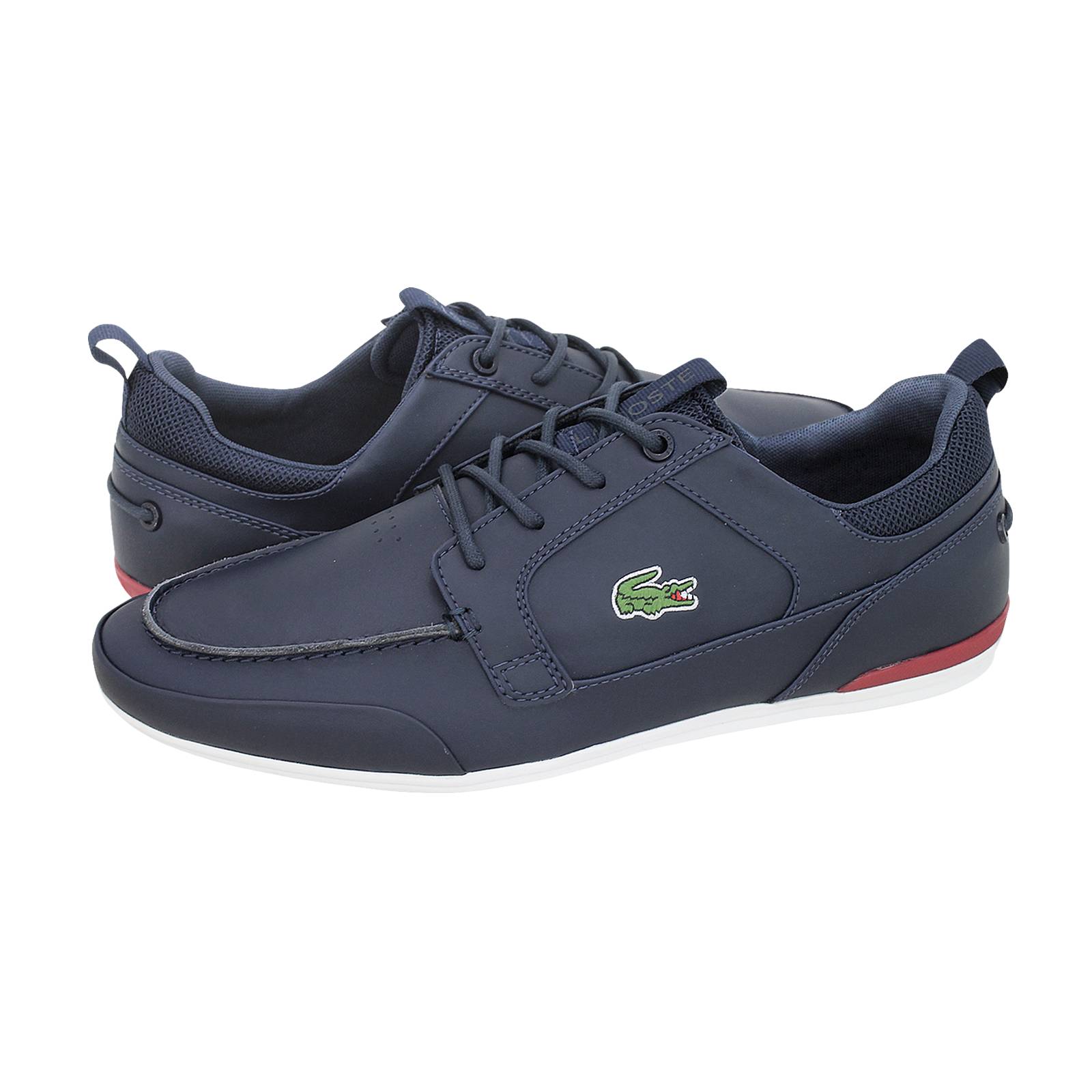 Marina 119 1 CMA - Lacoste Men's casual shoes made of leather, synthetic leather and fabric - Gianna Online