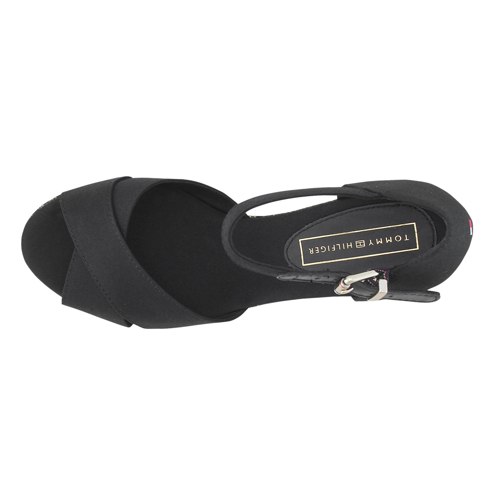 Feminine Mid Wedge Sandal Basic Tommy Hilfiger Women's platforms