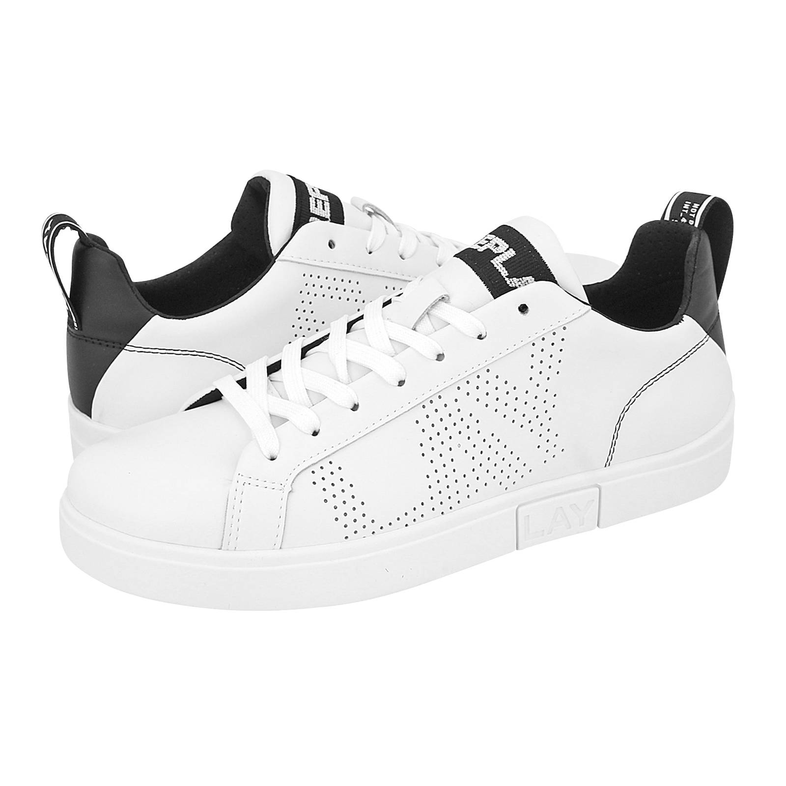 Polaris Perf - Replay Men's casual shoes made of synthetic leather ...