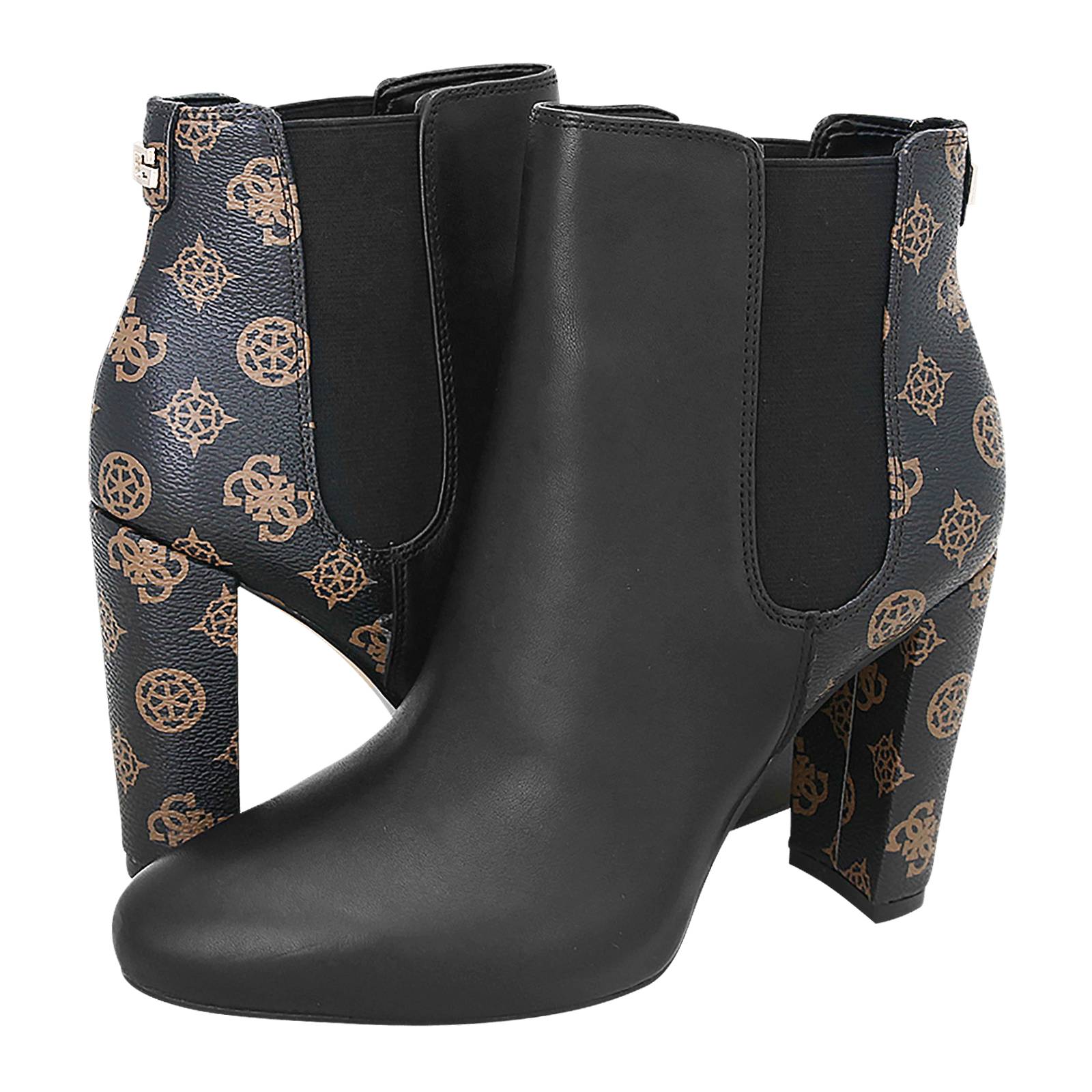guess logo boots
